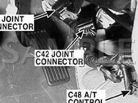 Pedal Cluster Diagram for 2005 Hyundai Sonata LX 2.7 V6 GAS