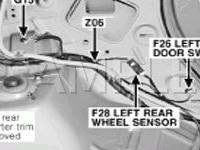 Rear Quarter Trim Components Diagram for 2005 Hyundai Tucson GLS 2.7 V6 GAS