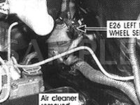 Engine Compartment Components Diagram for 2006 Hyundai Santa FE GLS 3.5 V6 GAS