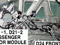 Passenger Door Diagram for 2007 Hyundai Entourage Limited 3.8 V6 GAS