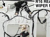 Rear Body Components Diagram for 2007 Hyundai Entourage GLS 3.8 V6 GAS