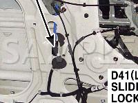 Sliding Door Diagram for 2007 Hyundai Entourage Limited 3.8 V6 GAS
