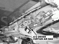 Safety Components Diagram for 2008 Hyundai Azera GLS 3.3 V6 GAS