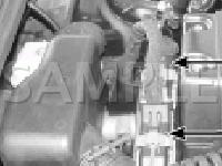 Engine Compartment Diagram for 2008 Hyundai Sonata SE 3.3 V6 GAS