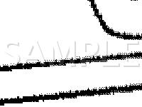 LH Door Harness Connector Location Diagram for 1993 Hyundai Scoupe LS 1.5 L4 GAS