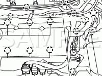 Engine and Emission Control Overall System Diagram for 2001 Infiniti I30  3.0 V6 GAS