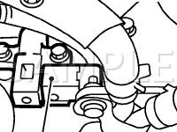 Engine Compartment Components Diagram for 2001 Infiniti QX4  3.5 V6 GAS
