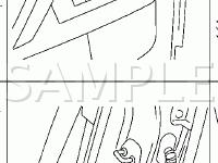Power Window System Components Diagram for 2004 Infiniti FX35  3.5 V6 GAS