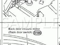 Remote Keyless Entry System Components Diagram for 2004 Infiniti FX45  4.5 V8 GAS