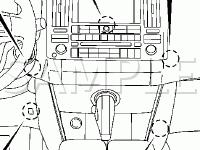 Passenger Compartment Diagram for 2004 Infiniti FX35  3.5 V6 GAS