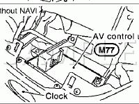 Voice Activated Control System Components Diagram for 2004 Infiniti M45  4.5 V8 GAS