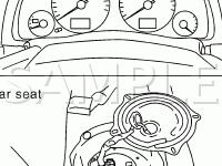 Component Parts And Harness Connector Location Diagram for 2005 Infiniti G35  3.5 V6 GAS