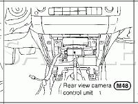 Parking Aid Components Diagram for 2006 Infiniti FX35  3.5 V6 GAS