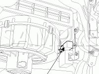 Engine Compartment Diagram for 2007 KIA Amanti  3.8 V6 GAS