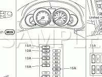 Instrument Panel Diagram for 2007 Infiniti M45 Sport 4.5 V8 GAS