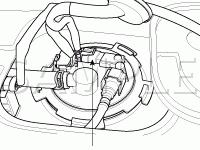 Fuel Components Diagram for 2007 KIA Optima EX 2.4 L4 GAS