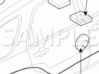 Audio Components Diagram for 2007 KIA Sportage LX 2.7 V6 GAS