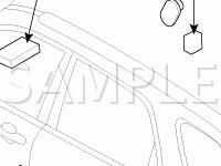 Body Components Diagram for 2007 KIA Sportage LX 2.7 V6 GAS