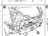 Body Components Diagram for 2008 Infiniti G37 Journey 3.7 V6 GAS