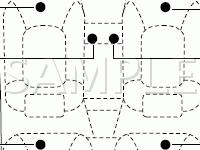 Ground Point Locations Diagram for 2001 Jaguar XJ8 L 4.0 V8 GAS