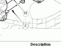 Rear Shock Absorbers Diagram for 2001 Jaguar XJR  4.0 V8 GAS