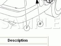 Parking Brake Diagram for 2001 Jaguar XJR  4.0 V8 GAS