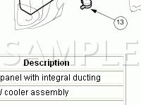 Air Conditioning Diagram for 2001 Jaguar XK8  4.0 V8 GAS