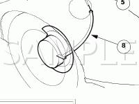 Parking Brake Diagram for 2001 Jaguar XKR  4.0 V8 GAS