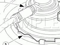 Fuel Vapor Vent Valve Housing Diagram for 2001 Jaguar XKR  4.0 V8 GAS