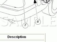 Parking Brake Diagram for 2002 Jaguar Vanden Plas  4.0 V8 GAS