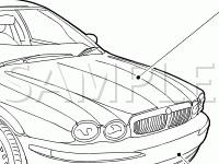 Horn Diagram for 2002 Jaguar X-TYPE  2.5 V6 GAS