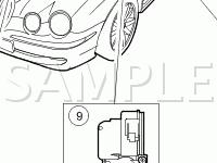 Instrument Panel Diagram for 2003 Jaguar S-TYPE  4.2 V8 GAS