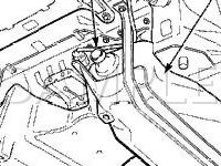 Underfloor Fuel Tank And Carbon Can Components Diagram for 2003 Jaguar XJ8  4.0 V8 GAS