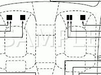 Relay And Fuse Box Locations Diagram for 2003 Jaguar XJR  4.0 V8 GAS