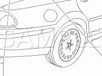 Antenna Diagram for 2003 Jaguar X-TYPE  2.5 V6 GAS