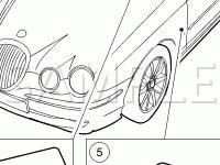 Control Modules Diagram for 2005 Jaguar S-TYPE R 4.2 V8 GAS