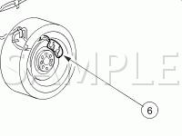 Brake Components Diagram for 2005 Jaguar S-TYPE R 4.2 V8 GAS