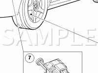 Anti-Lock Brake System Diagram for 2005 Jaguar Super V8  4.2 V8 GAS