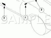 Interior Lighting Diagram for 2005 Jaguar XKR  4.2 V8 GAS