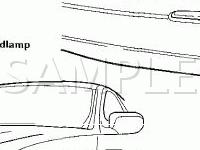 Exterior Lamps Diagram for 2006 Jaguar S-TYPE  4.2 V8 GAS