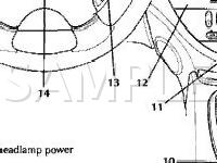 Instrument Panel Diagram for 2006 Jaguar S-TYPE VDP Edition 4.2 V8 GAS