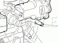 Throttle Body Diagram for 2006 Jaguar XKR  4.2 V8 GAS