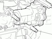 Throttle Body Diagram for 2006 Jaguar XKR  4.2 V8 GAS