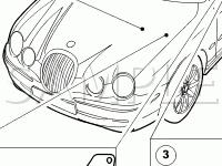 Evaporative Emissions Components Diagram for 2007 Jaguar S-TYPE  4.2 V8 GAS