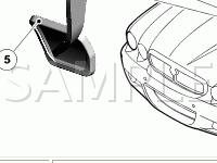 Brake Components Diagram for 2007 Jaguar XJ8 L 4.2 V8 GAS