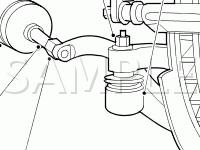 Steering Components Diagram for 2007 Jaguar XJR  4.2 V8 GAS