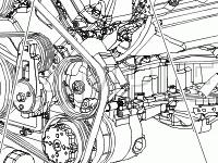 Engine Components Diagram for 2007 Jaguar XJ8 L 4.2 V8 GAS