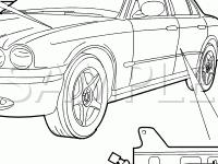 Evaporative Emissions Components Diagram for 2007 Jaguar Super V8  4.2 V8 GAS