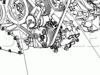 Engine Components Diagram for 2007 Jaguar XJ8  4.2 V8 GAS