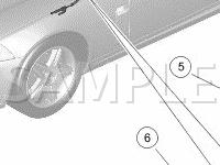 External Control Components Diagram for 2008 Jaguar XKR Portfolio 4.2 V8 GAS